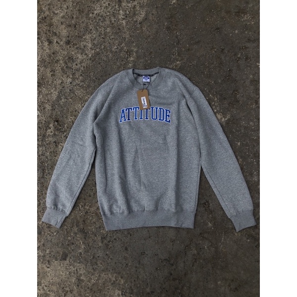 VAST ATTITUDE crewneck grey