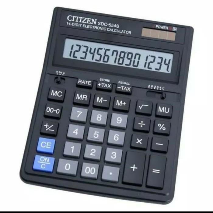 

Calculator Citizen Sdc 554S