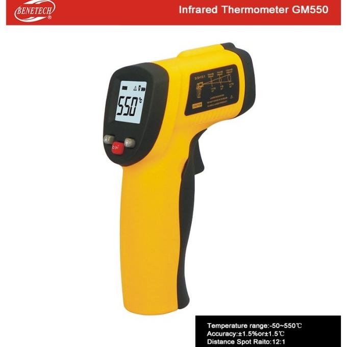 Infrared Thermometer BENETECH GM550 Termometer Gun Thermo GM-550 550c