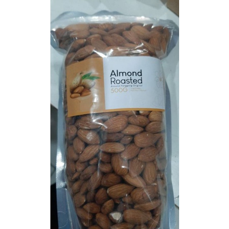 

Kacang Almond Roasted tanpa kulit