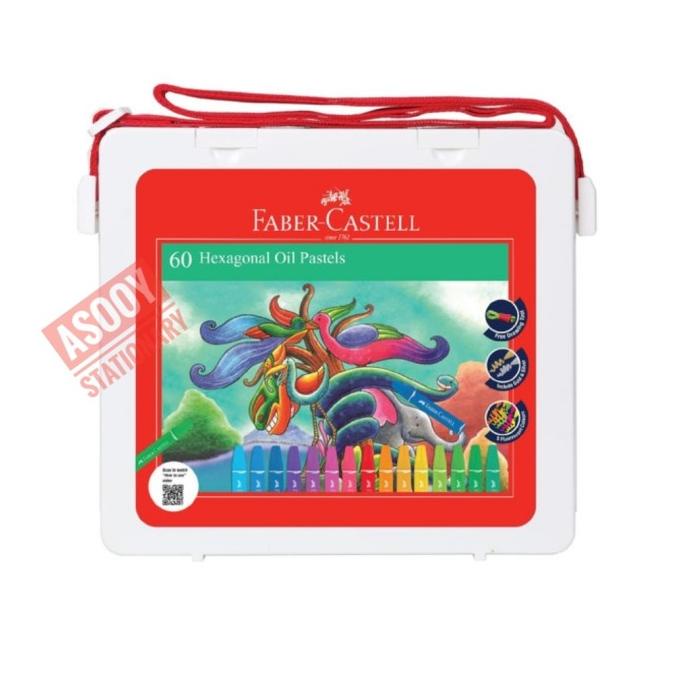 

Crayon Hexagonal Oil Faber Castell 60 warna