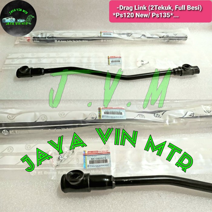 JVNM drag link long tie rod Mitsubishi PS120 new PS135 ragasa original