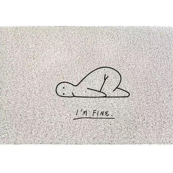 Informa Table Runner Foil Print 089 - Gold