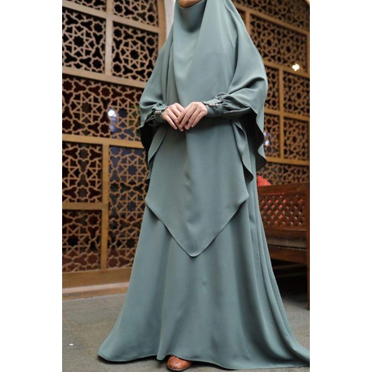 NWT abaya livera deep lichen S DITSy
