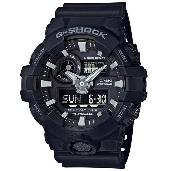 Casio G-Shock GA-700-1B / GShock Ga700-1B Original & Bergaransi