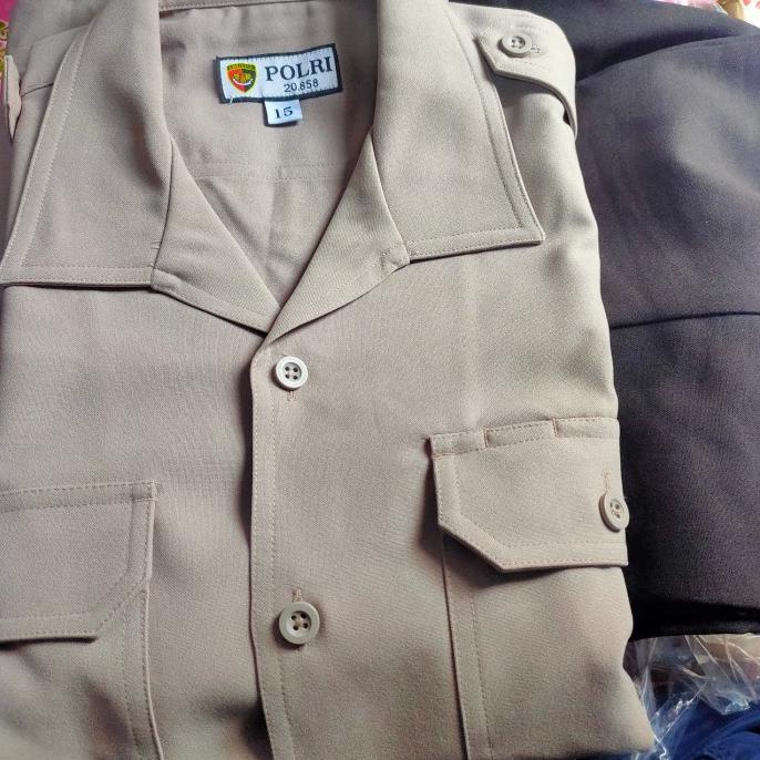 Seragam pdh polri original - satpam