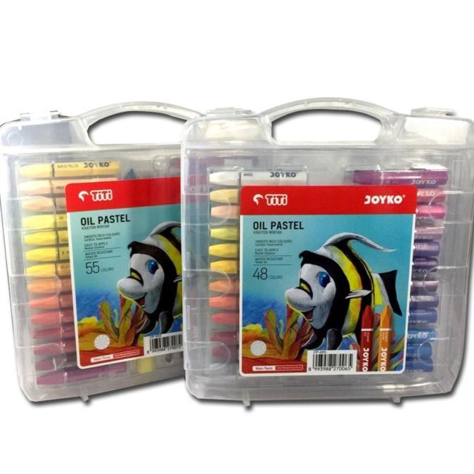 

CRAYON TITI ISI 55 WARNA/oil pastel titi 55 warna/crayon 55 warna