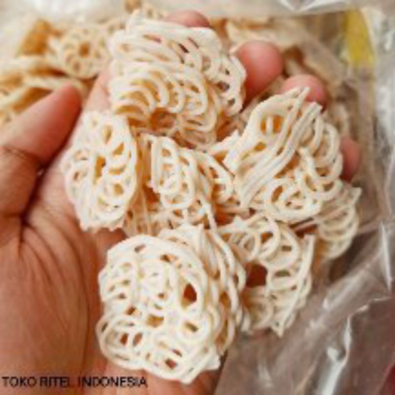 

Kerupuk Seblak Mawar Mentah (100gr)/Kerupuk Seblak Rafael/Kerupuk Mentah Rantai Warna