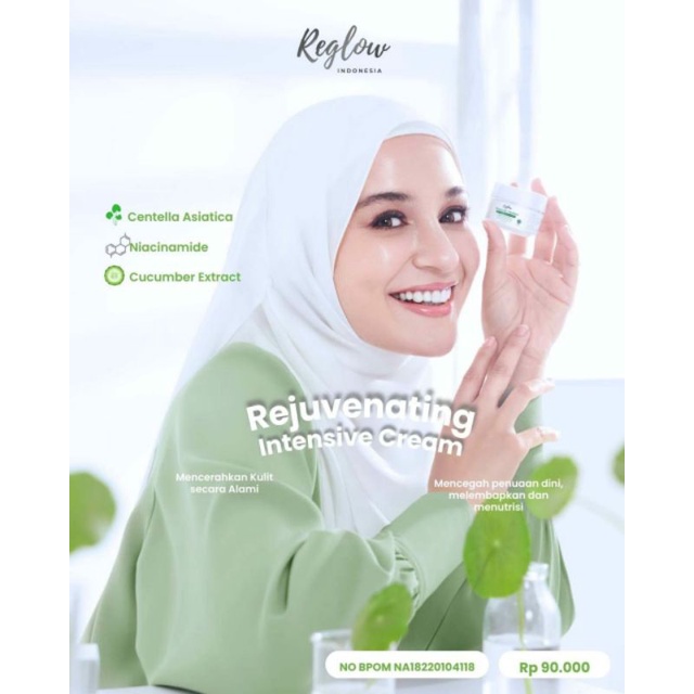 [COD bisa] 04 Intensive cream reglow skincare glowing skin Treatment Korean Glass skin ultimate Glow series by dr.Shindy putri Original 100%Bergaransi uang kembalimelembabkan kulit wajah, mencerahkan Stokis sumbar Reglowpadang Padang Sumbar Sumatera Barat