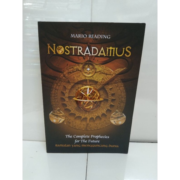nostradamus MARIO READING buku ORIGINAL