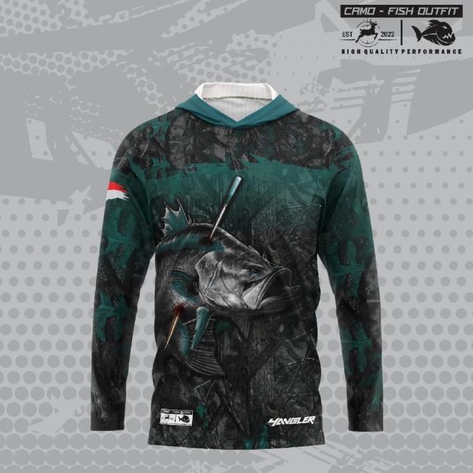 JERSEY MANCING JERSEY CUSTOM MANCING DRYFIT PERMIUM MOTIF 4 ANGLER EL09I09A82L