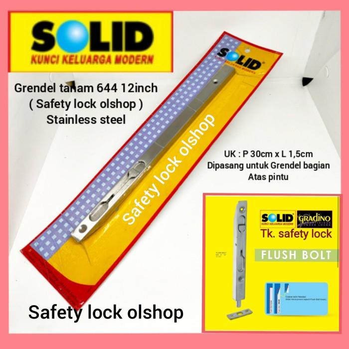 Grendel Grendel Tanam / Flush Bolt 644 Solid 12"