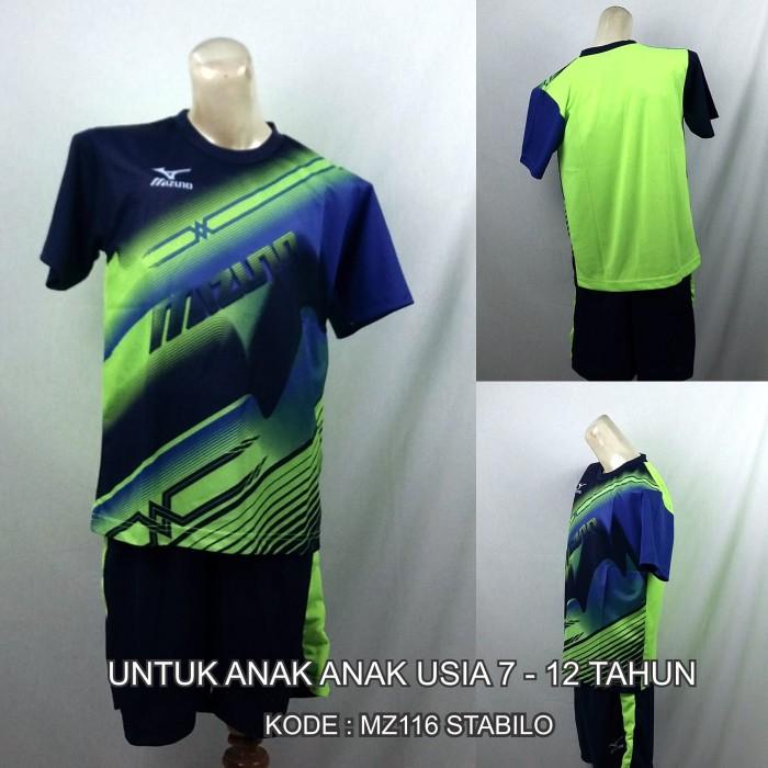 Koli Baju/Setelan/Kaos Voli/Volly/Volley Anak Dri-Fit Print Mizuno Stabilo