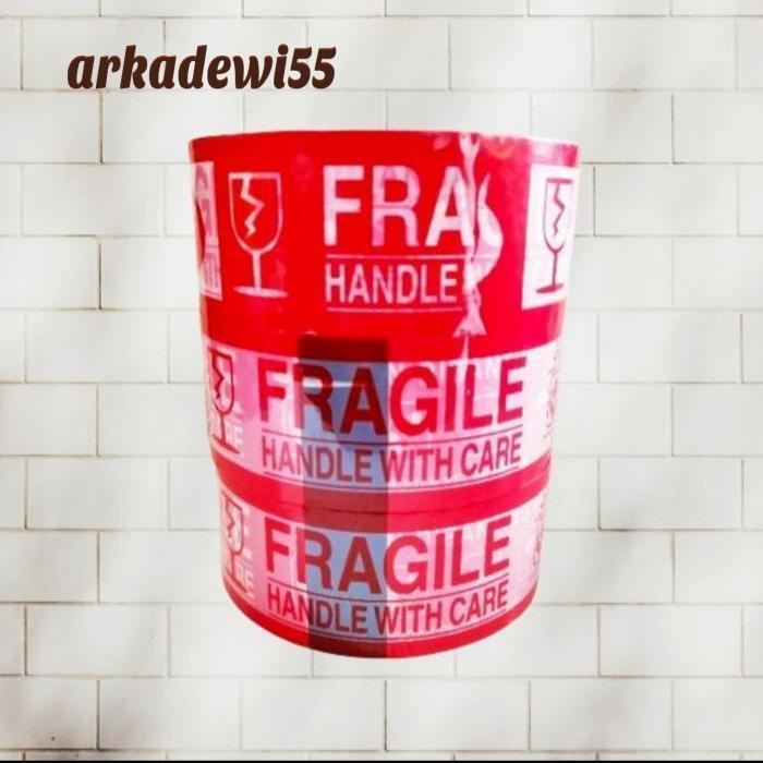 

lakban fragile / solasi fragile / selotip fragile / perekat fragile