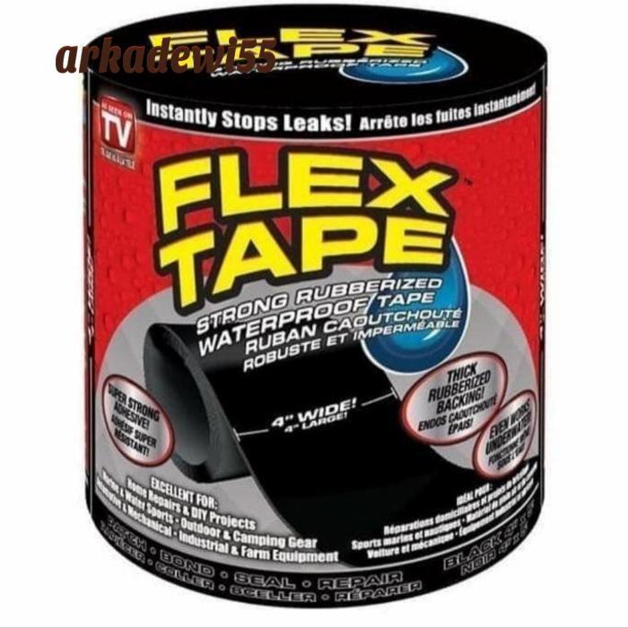 

flex tape isolasi super kuat waterproof lakban perekat serbaguna