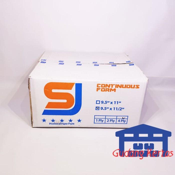

Paper Continuous Form 9.5 X 11/2 4Ply Sj Standar Prs - Bagi 2