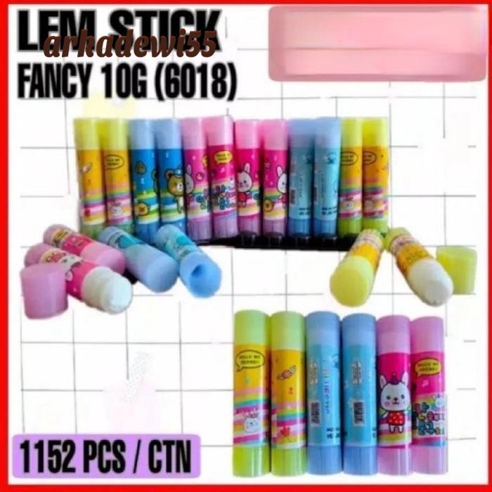 

Lem Kertas Glue Stick Fancy Stik Perekat ATK Stationery Office Sekolah
