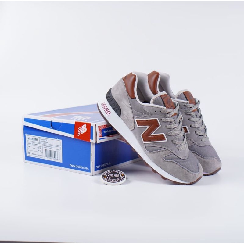 Sepatu New Balance 1300 Grey Brown