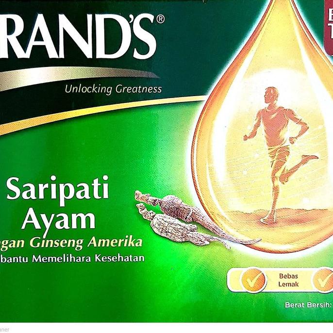 

BRAND'S SARIPATI AYAM DENGAN GINSENG AMERIKA 6 X 70 GR Best Seller