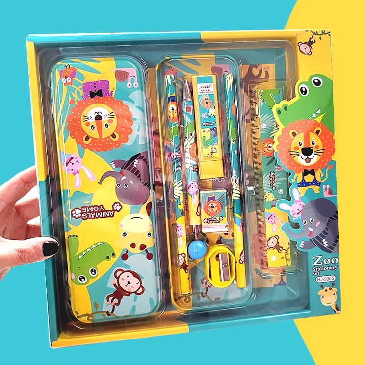 

↔Terupdate❈➩ M0079 Sekolah / Kotak Pensil / Alat Tulis/Cute Stationery Untuk Hadiah Anak / Kotak Pensil Anak Set 7In1 V40 Terlaku.