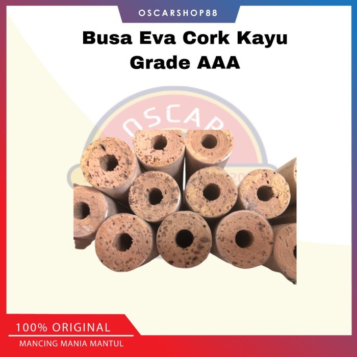 Oscarshop Busa Eva Joran Cork Kayu Grade Aaa Hard