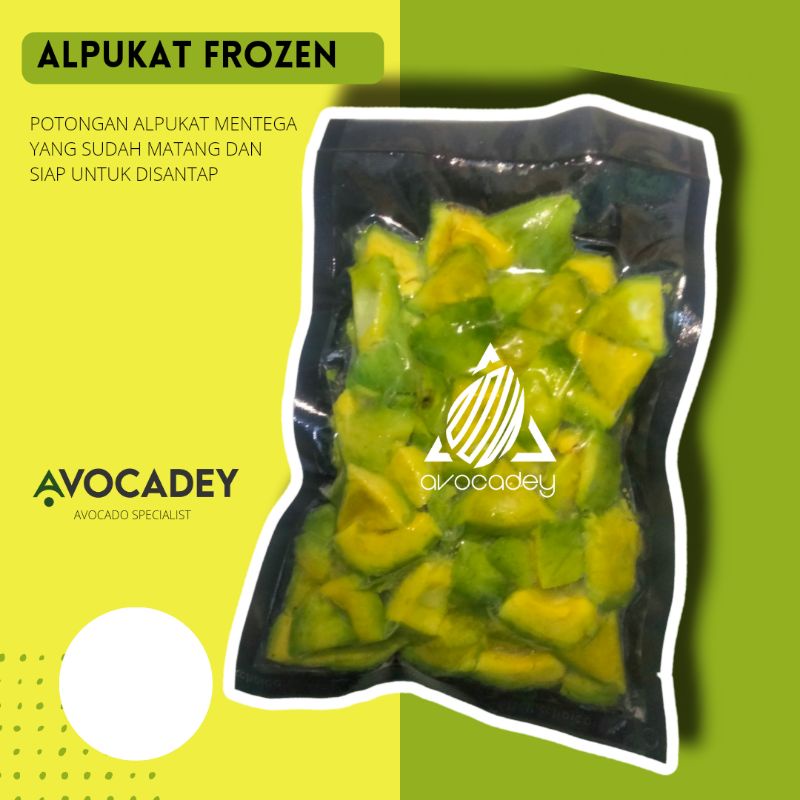 

ALPUKAT FROZEN MENTEGA ALPUKAT BEKU 500GR