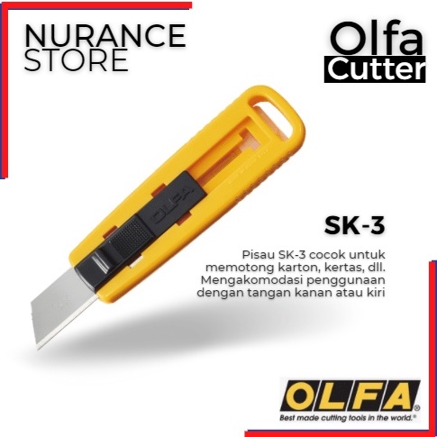

Wow Murah Meriah.. CUTTER OLFA SK-3 06H