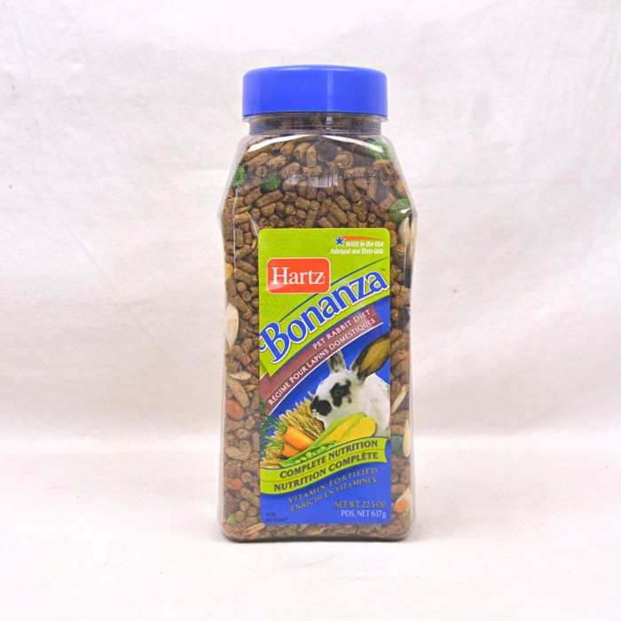 

Hartz Makanan Kelinci Bonanza Pet Rabbit Diet 637Gr