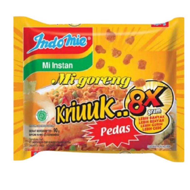 

40pcs Indomie Goreng Kriuk Pedas 8x Best Seller