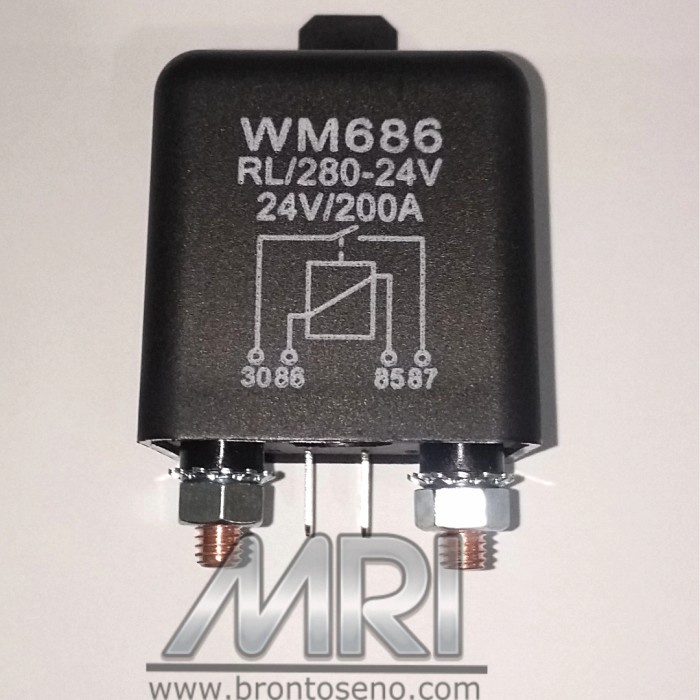 Relay 24V 200A Waterproof Starting Relay for Automotive