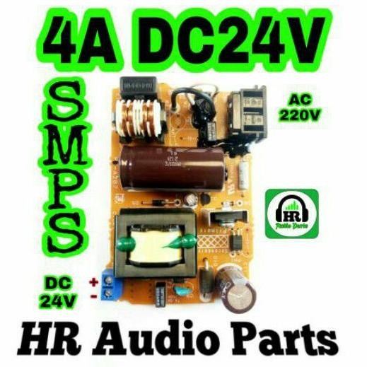 SMPS DC 24V 4A PSU Switching Power Supply For Amplifier Class D