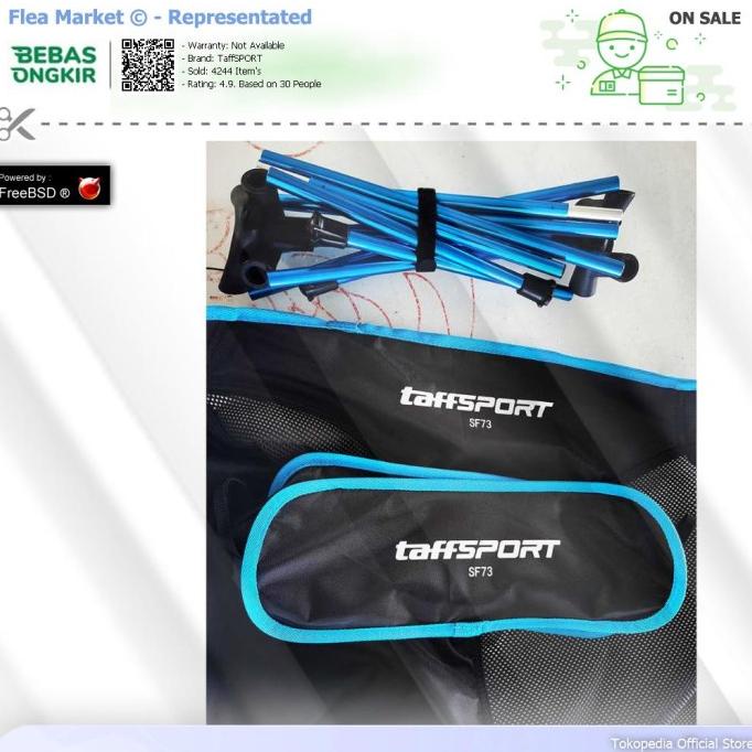 TaffSPORT Kursi Lipat Memancing Folding Fishing Chair - SF733