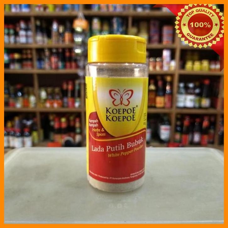 

(SUHA) KOEPOE KOEPOE LADA PUTIH BUBUK/ WHITE PEPPER POWDER 85GR