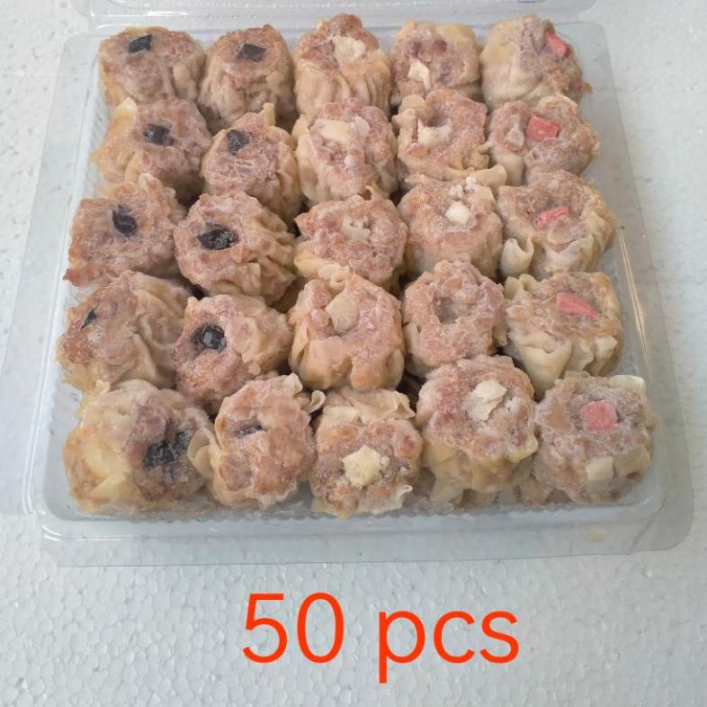 

Dimsum siomay ayam beku frozen mix isi 50 pcs halal PREMIUM