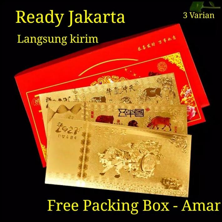 

Angpao Emas Shio Sapi Tahun 2021 Amplop Imlek CNY - Lihat Video