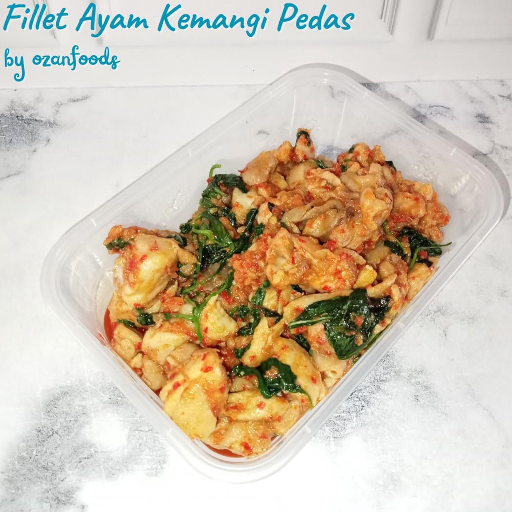 

Fillet Ayam Kemangi Pedas - Fillet Dada / Paha Ayam Kemangi Pedas Best Seller