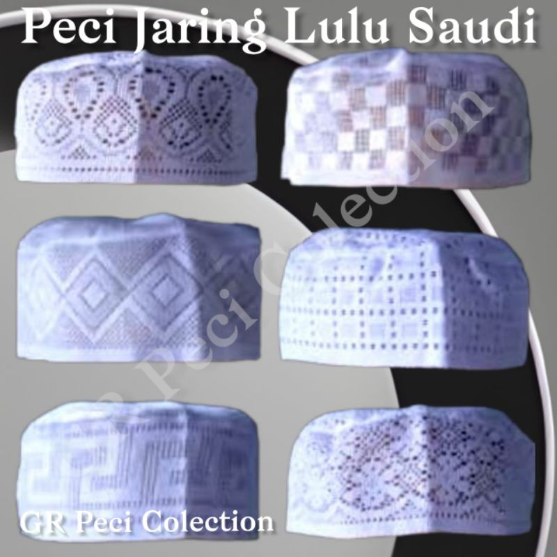 HOT DEALS PECI KOPIAH JARING LULU SAUDI KUALITAS PREMIUM / PECI LULU AL-BUKHARI TERLARIS / PECI
