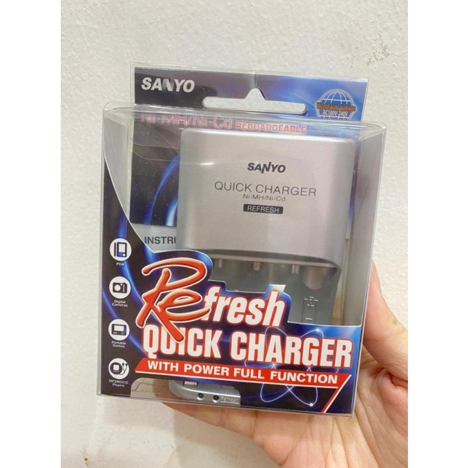 Sanyo Eneloop Quick Charger (hanya charger)