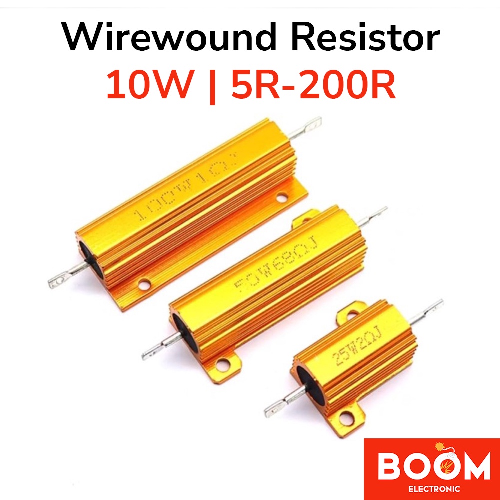 Wirewound Resistor Electronic Aluminium 10W (5R 10R 20R 200R)