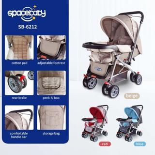 Stroller Space Baby Stroller Sb 6215 Kereta Dorong Spacebaby Hadap2 Arah