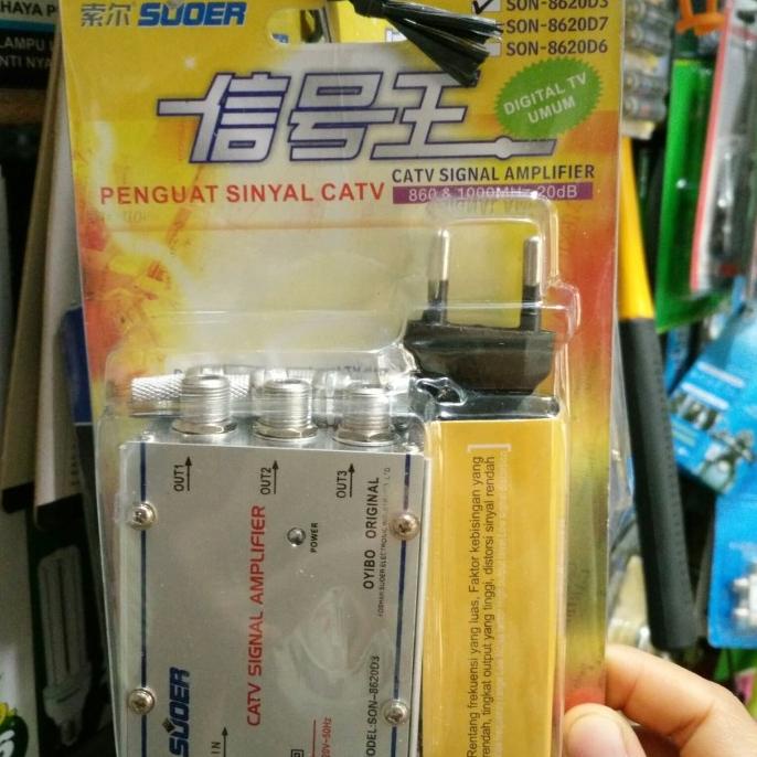 Spliter Booster 3 way / Spliter Booster TV 3 Way ratele992 Ayo Beli