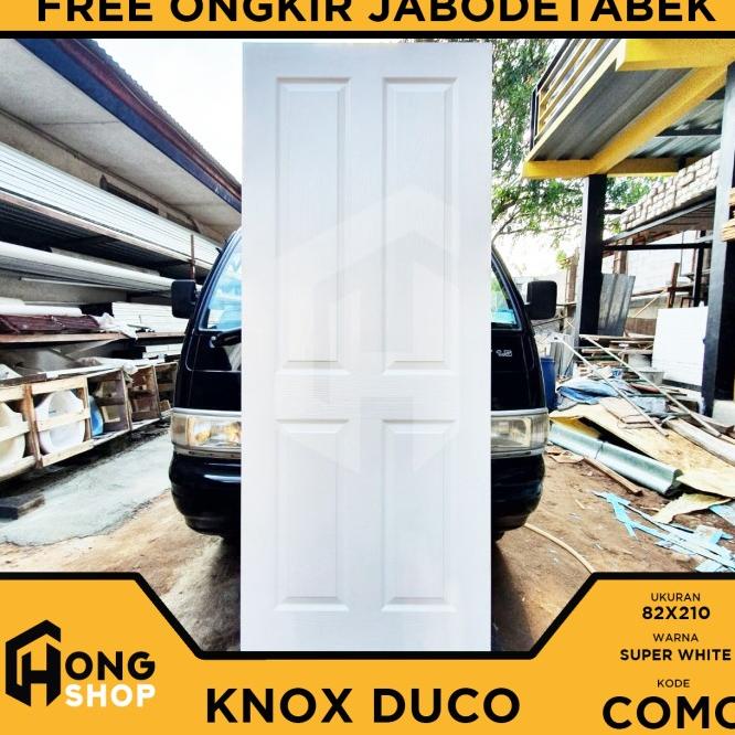 Pintu Geser / Sliding Knox Hdf Duco Glossy 82X210 Full Set Siap Pasang