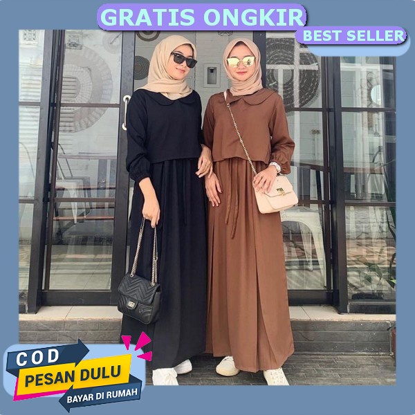 Atasan Perempuan Gamis Satin Gsmis Rayon Terlaris Terbaru Baju Wanita Polos Games Viral Termurah Ter