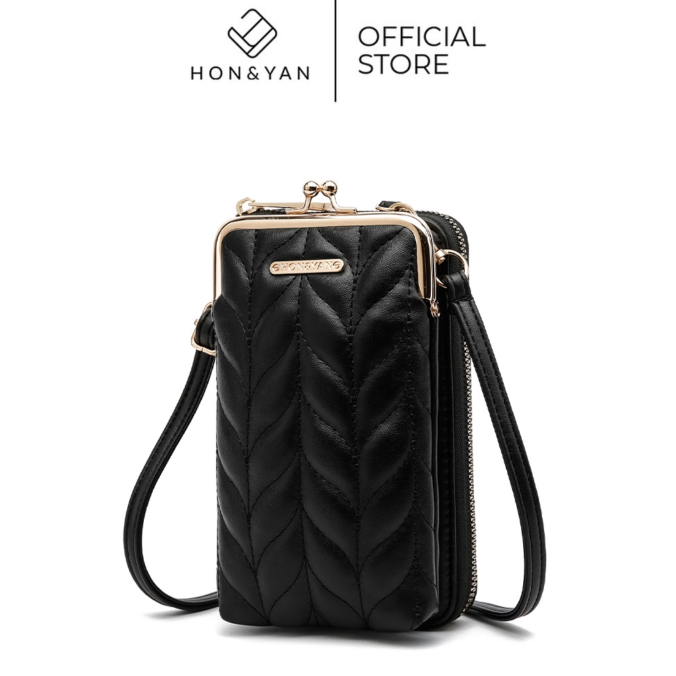 READY| [HONYAN] Tas Selempang HP Wanita Import Slingbag Bahu Shoulder Bag Kekinian Original Branded 