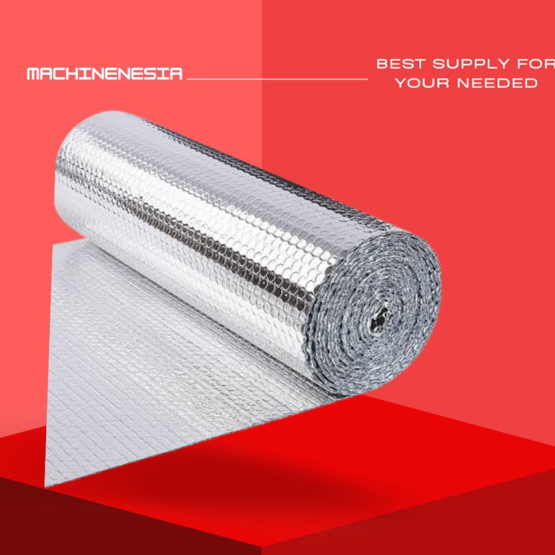 Diskon ALUMINIUM BUBBLE FOIL ANTI PANAS / INSULASI ATAP / PEREDAM PANAS ATAP
