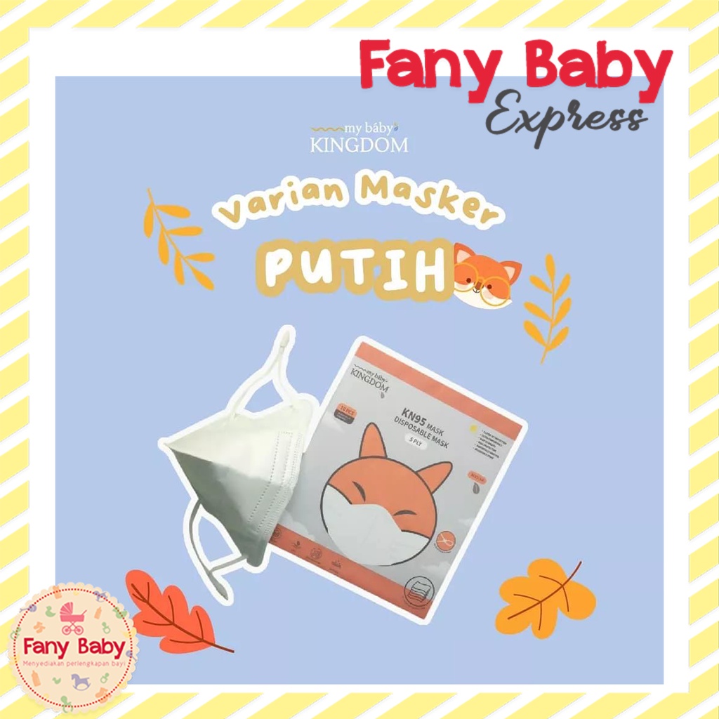 MY BABY KINGDOM MASKER ANAK KN95 5PLY FOX