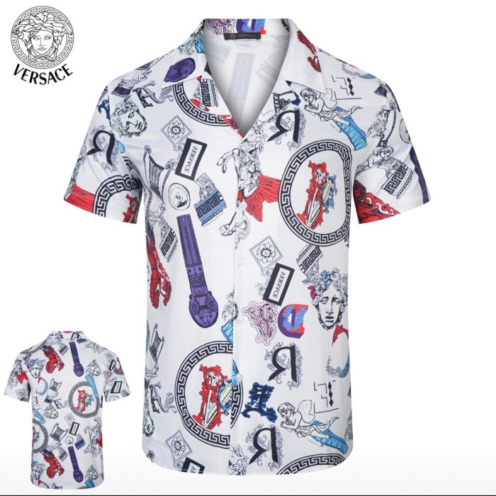 Kemeja Pria Lengan Pendek Branded / Kemeja Pendek Branded Mirror