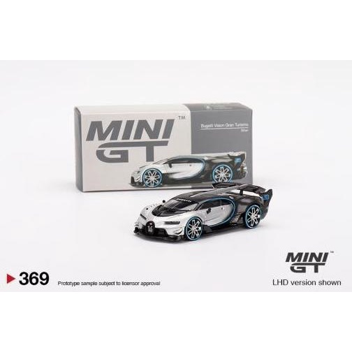 MINI GT 369 - BUGATTI VISION GRAN TURISMO SILVER