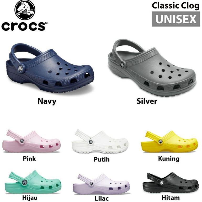 Terbaru Sandal Classic Unisex Clog Man Men Crocs / Sandal Dokter / Perawat / Rumah Sakit / Sandal Ch