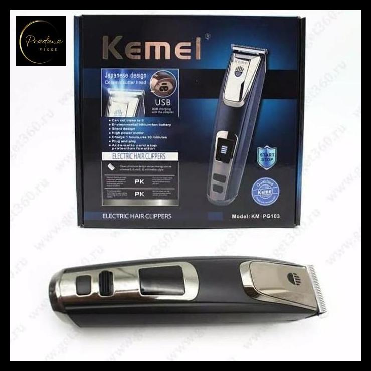 pradanavikke Clipper Kemei PG 103 Alat Mesin Cukur Rambut Kumis Jenggot KM 103Kemei